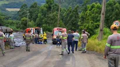 Explosão em tanque deixa uma vítima fatal e três feridas em Cordilheira Alta