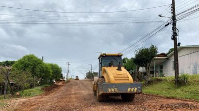 Prefeitura de Xanxerê intensifica ações para recuperação de estradas afetadas pelas chuvas