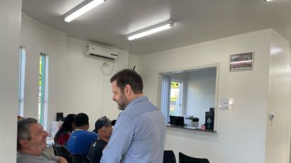 UBS do Vila Sésamo e Aparecida recebem visita do prefeito em exercício de Xanxerê