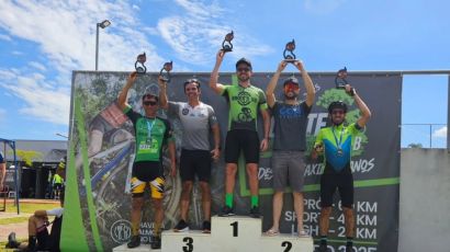 São Domingos sobe ao pódio na Copa Oeste MTB