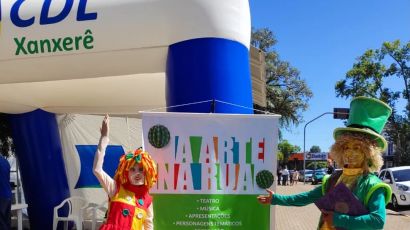 CDL promove Arte na Rua neste sábado (08) em Xanxerê
