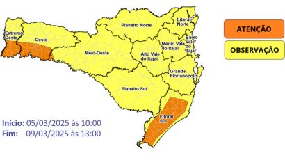 Onda de calor persiste em SC até domingo (9)