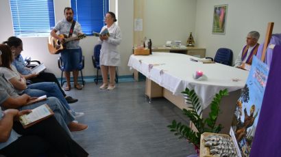HRSP celebra Quarta-feira de Cinzas com missa e reflexão sobre a Campanha da Fraternidade 2025