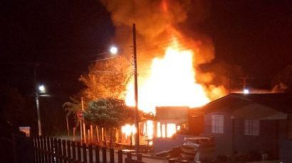 Incêndio destrói residência em Vargeão