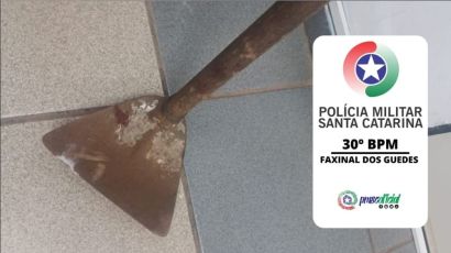 Jovem agride sua própria mãe em Faxinal dos Guedes