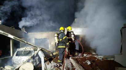 Carro e residência são atingidos por incêndio em Bom Jesus