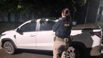 Carro roubado no RS é recuperado na BR-282 em Xanxerê