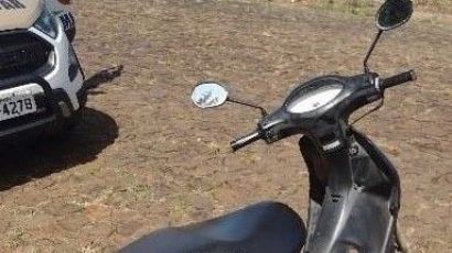 PM encontra moto furtada em Xanxerê  