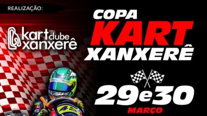 Copa Kart Xanxerê acontece nos dias 29 e 30 de março