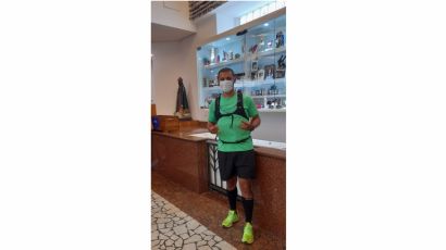 Xanxerense corre 21km em Aparecida do Norte para pagar promessa