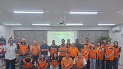 Treinamento reúne coordenadores municipais da Regional de Proteção e Defesa Civil em Xanxerê