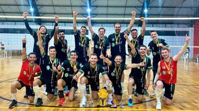 Xanxerê é bicampeão do Campeonato de Voleibol Masculino AVEAPB