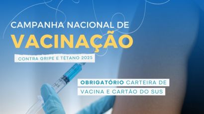 Campanha de vacinação contra gripe em Bom Jesus começa na próxima semana