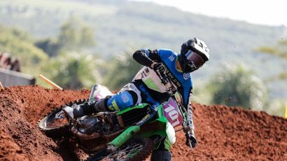 Atleta de Xaxim conquista etapa de campeonato internacional de velocross