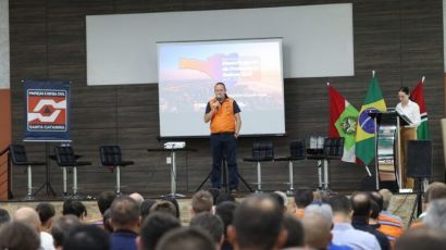 Seminário Mesorregional de Proteção e Defesa Civil reúne 105 municípios em Xanxerê