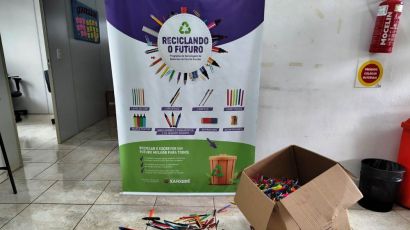 Secretaria de Meio Ambiente realiza nova coleta através do Programa Reciclando o Futuro