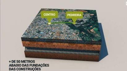 Publicado edital de licitação para obras de execução do túnel de macrodrenagem pluvial e fluvial