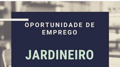 Vaga para jardineiro  