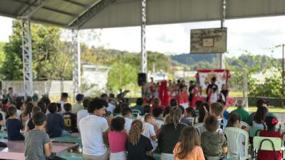 Páscoa é celebrada com confraternização no Ceaca em Xaxim