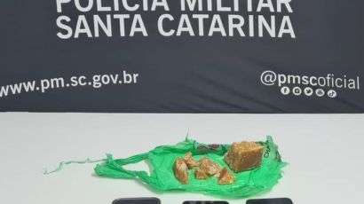 Dois homens são presos em Xanxerê por tráfico de drogas