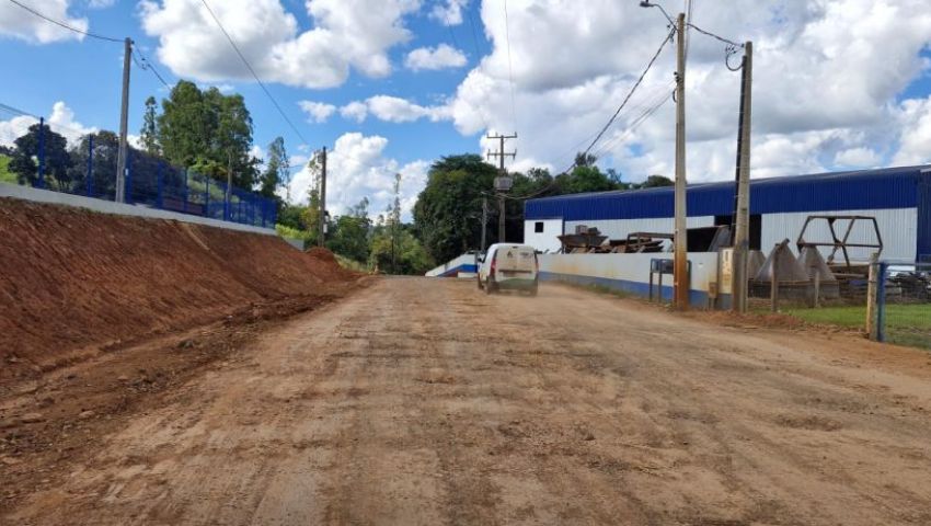 Prefeitura de Xanxerê vai pavimentar acesso a Linha Serrinha