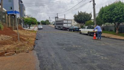 Bairro Tacca receberá cerca de 1,5 km de pavimentação asfáltica