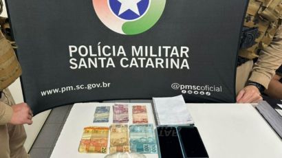 Homem é detido com drogas para comercialização em Xaxim