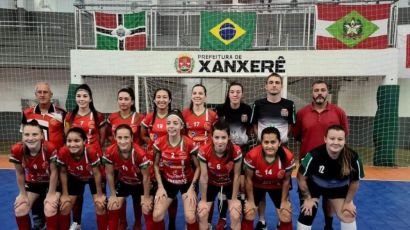 Xanxerê estreia nesta quarta no Futsal Feminino pelos Jogos da Amai 2025