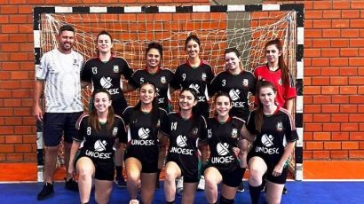 Xanxerê sedia no sábado segunda rodada da Liga Catarinense de Handebol Feminino Adulto