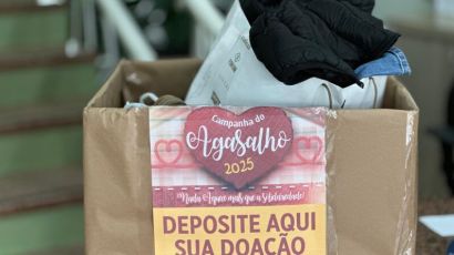 Campanha do Agasalho 2025 reforça a importância da solidariedade em Xaxim