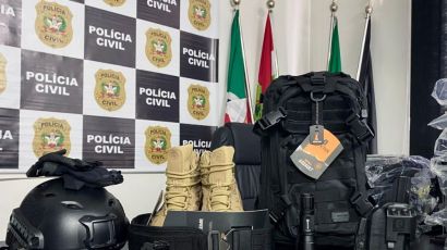 Delegacia Regional de Xanxerê entrega mais de R$ 40 mil em equipamentos aos policiais civis