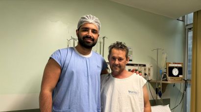 HRSP comemora alta de paciente após cirurgia cardiovascular de alto risco