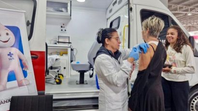 Mais de 550 doses de vacina contra a Influenza foram aplicadas no sábado em Xanxerê