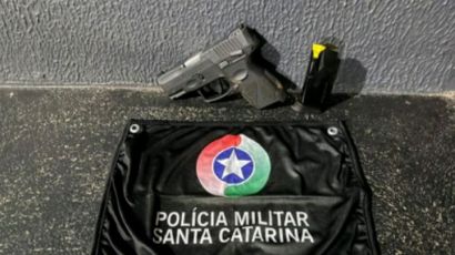 Homem é preso com pistola no Centro de Entre Rios