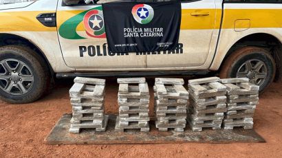 Cem quilos de maconha são apreendidos em Abelardo Luz
