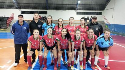 Futsal Feminino de Xanxerê vence Passos Maia pelos Jogos da Amai 2025