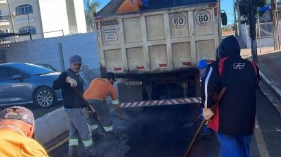 Vias são recuperadas após obras da Casan 