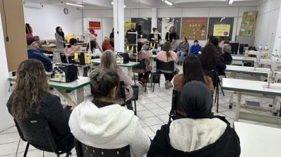Curso de Corte e Costura inicia novas turmas em Xaxim