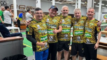 Xanxerê celebra título no Torneio de Quinteto de Bolão em Saudades