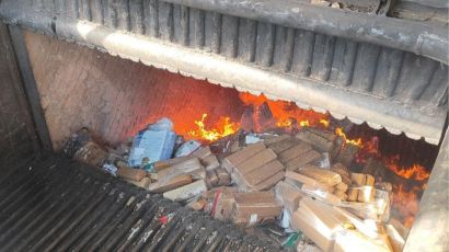 Polícias Civil e Científica incineram mais de meia tonelada de entorpecentes em Xanxerê