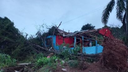 Fortes chuvas causam danos em Passos Maia e Prefeitura avalia decretar estado de calamidade