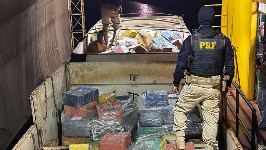 Morador de Xanxerê é preso com mais de 17 toneladas de drogas no Paraná