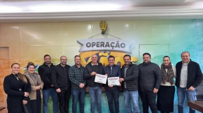 Xaxim recebe emenda de R$ 1 milhão do deputado Valdir Cobalchini para saúde e pavimentação