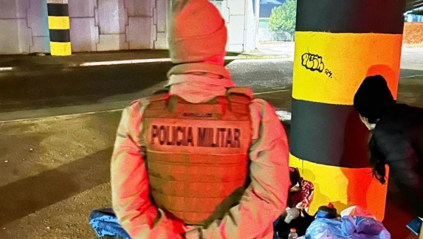 Xanxerê intensifica ações para acolher pessoas em situação de rua durante o frio
