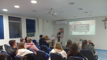 Encontro de Gestantes no HRSP debate tecnologia e incentivo ao aleitamento materno