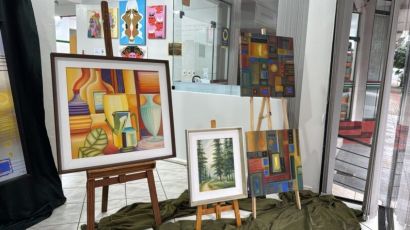 Biblioteca Pública Municipal recebe exposição de artes plásticas com obras de Oswaldo Sette