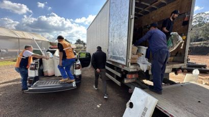 Resíduos eletrônicos coletados em Xaxim são encaminhados para local adequado