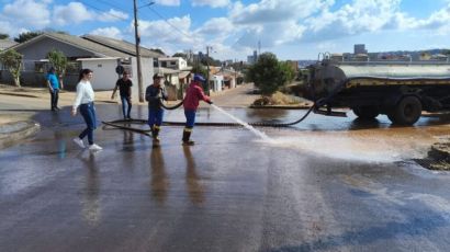 Rua Armando Marinho foi liberada para o trânsito após obras essenciais de drenagem