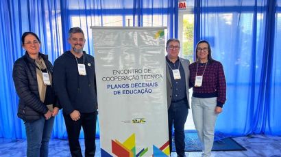 Secretaria de Educação de Xanxerê participa de evento promovido pelo Ministério da Educação