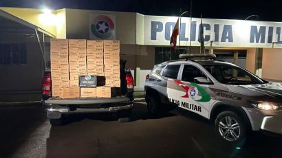Cerca de R$ 50 mil em chicletes contrabandeados são apreendidos em Abelardo Luz